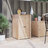 vidaXL Kitchen door Brown Oak 50 x 9 x 82 cm Solid pinewood