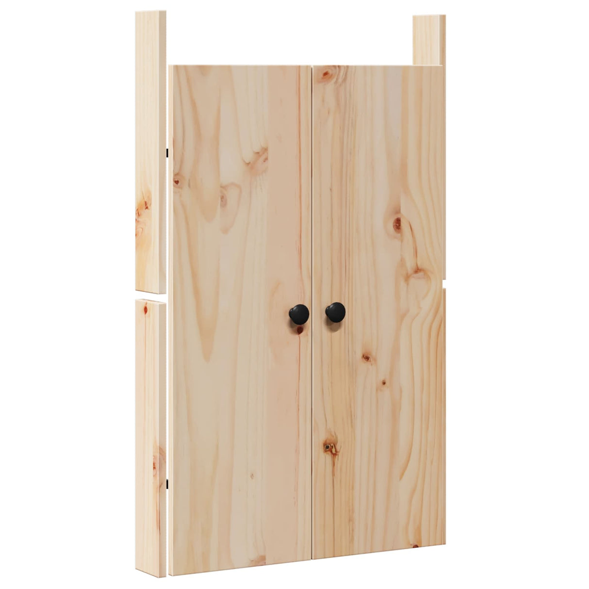 vidaXL Kitchen door Brown Oak 50 x 9 x 82 cm Solid pinewood