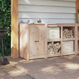 vidaXL Kitchen door Brown Oak 50 x 9 x 82 cm Solid pinewood