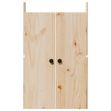 vidaXL Kitchen door Brown Oak 50 x 9 x 82 cm Solid pinewood