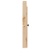 vidaXL Kitchen door Brown Oak 50 x 9 x 82 cm Solid pinewood