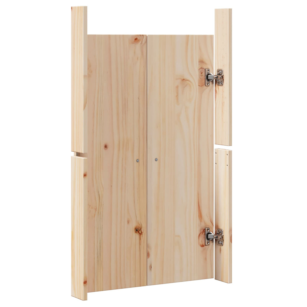 vidaXL Kitchen door Brown Oak 50 x 9 x 82 cm Solid pinewood