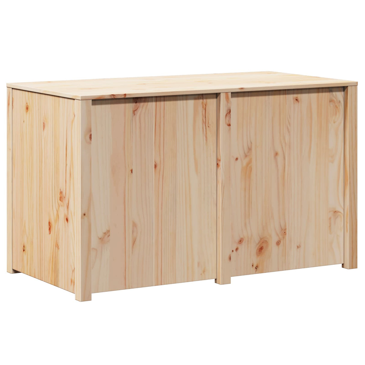 vidaXL Keuken Kast Bruin Eiken 106 x 55 x 64 cm Massief grenenhout
