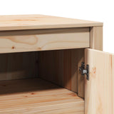 vidaXL Keuken Kast Bruin Eiken 106 x 55 x 64 cm Massief grenenhout