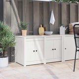 vidaXL Keuken Kast Bruin Eiken 106 x 55 x 64 cm Massief grenenhout