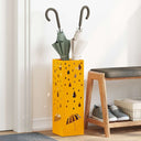 vidaXL Opslaghaak & Rek met opslag Zwart 15,5 x 15,5 x 49 cm Metaal