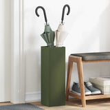 vidaXL Opslaghaak & Rek met opslag Zwart 15,5 x 15,5 x 49 cm Metaal