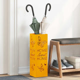 vidaXL Opslaghaak & Rek met opslag Zwart 15,5 x 15,5 x 49 cm Metaal