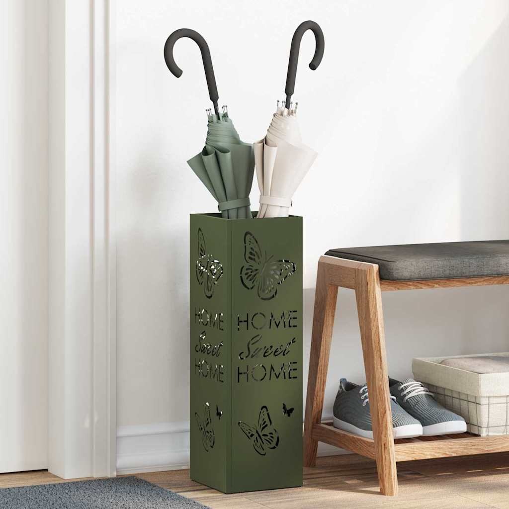vidaXL Opslaghaak & Rek met opslag Zwart 15,5 x 15,5 x 49 cm Metaal