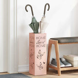 vidaXL Opslaghaak & Rek met opslag Zwart 15,5 x 15,5 x 49 cm Metaal