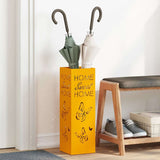 vidaXL Opslaghaak & Rek met opslag Zwart 15,5 x 15,5 x 49 cm Metaal