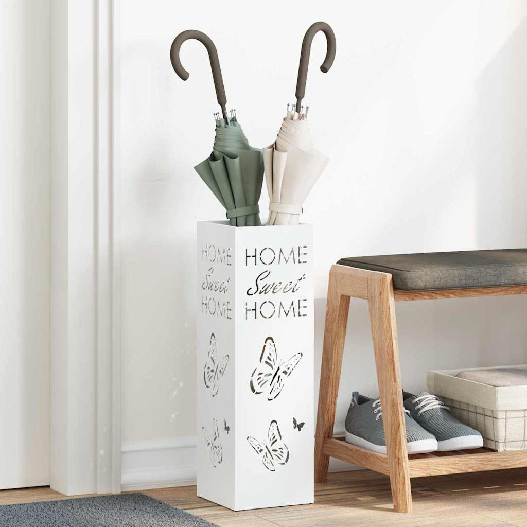 vidaXL Opslaghaak & Rek met opslag Zwart 15,5 x 15,5 x 49 cm Metaal