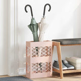vidaXL Opslaghaak & Rek Zwart 28 x 12 x 41 cm Staal