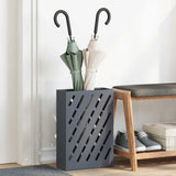 vidaXL Opslaghaak & Rek Zwart 28 x 12 x 41 cm Staal