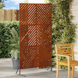 vidaXL Privacyscherm Zwart 100 x 50 x 180 cm Staal