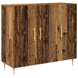 vidaXL Dressoir 90x34x80 cm bewerkt hout wit