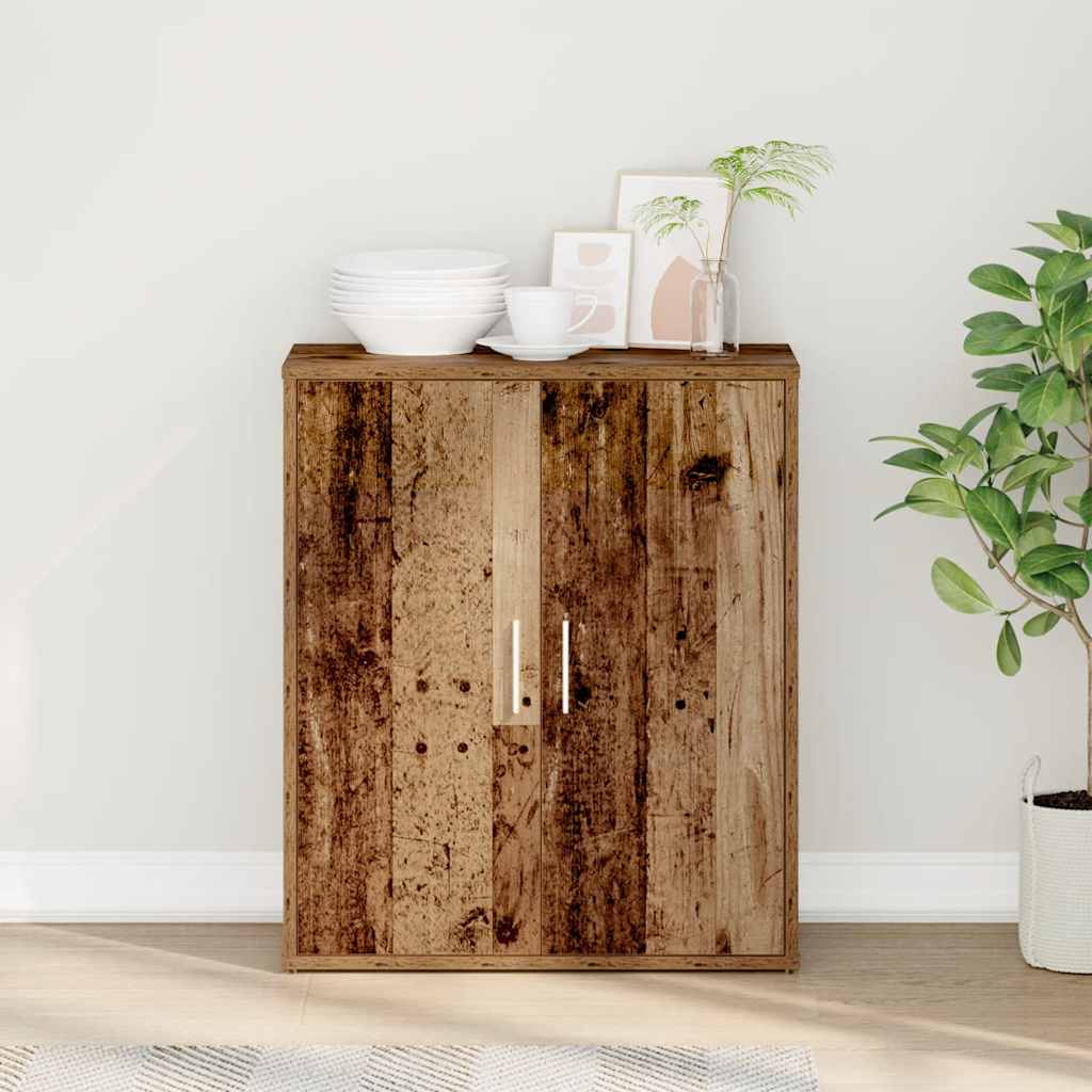 vidaXL Dressoir 60x31x70 cm bewerkt hout wit