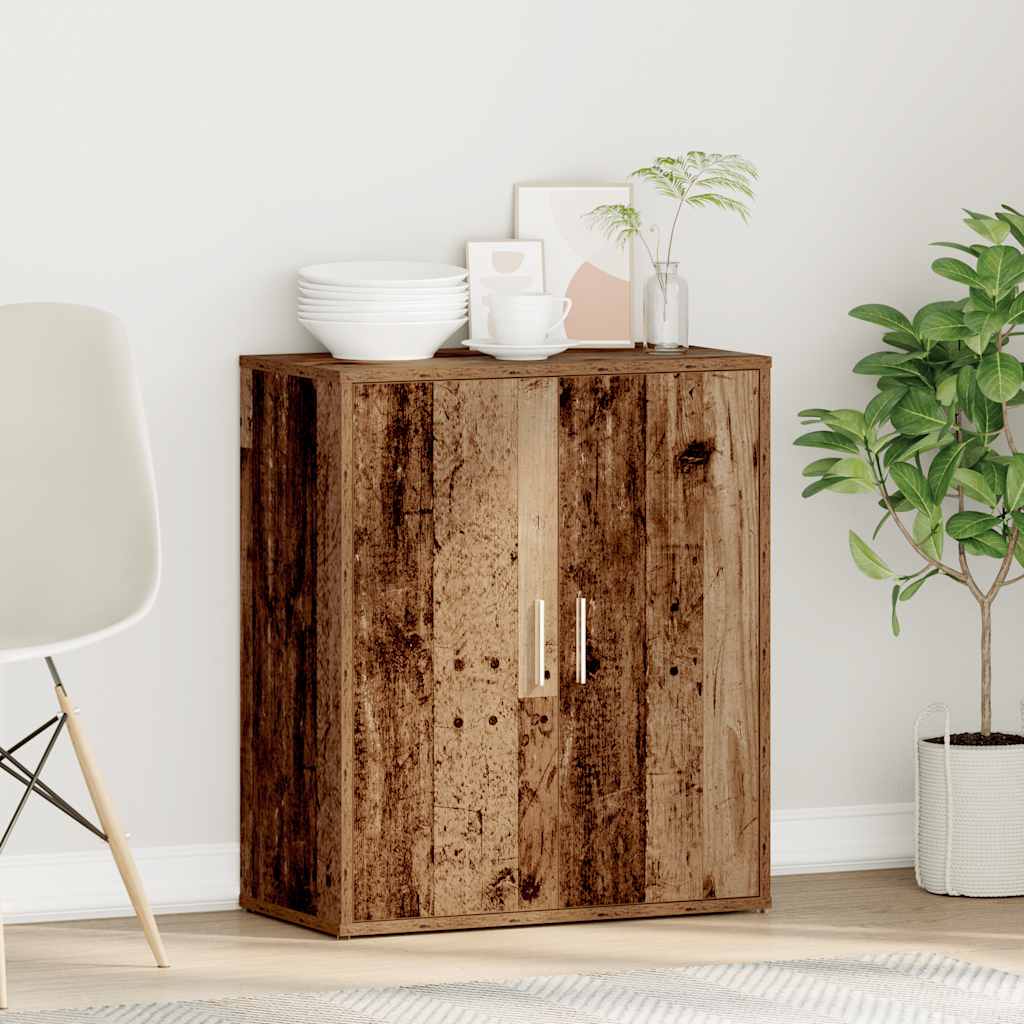 vidaXL Dressoir 60x31x70 cm bewerkt hout wit