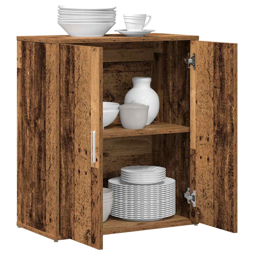 vidaXL Dressoir 60x31x70 cm bewerkt hout wit