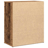 vidaXL Dressoir 60x31x70 cm bewerkt hout wit
