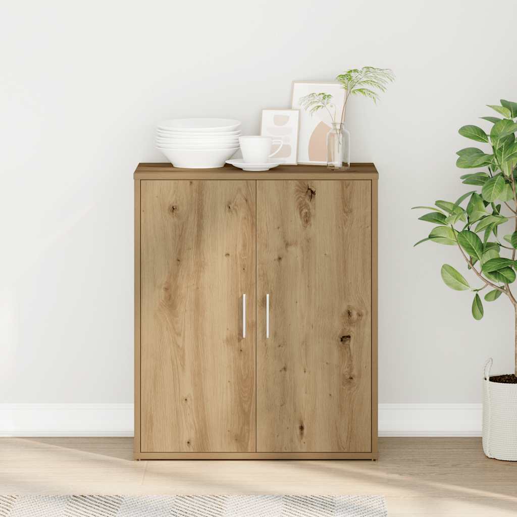vidaXL Dressoir 60x31x70 cm bewerkt hout wit