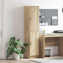 vidaXL Highboard Wit 35 x 39 x 168 cm