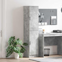 vidaXL Highboard Wit 35 x 39 x 168 cm