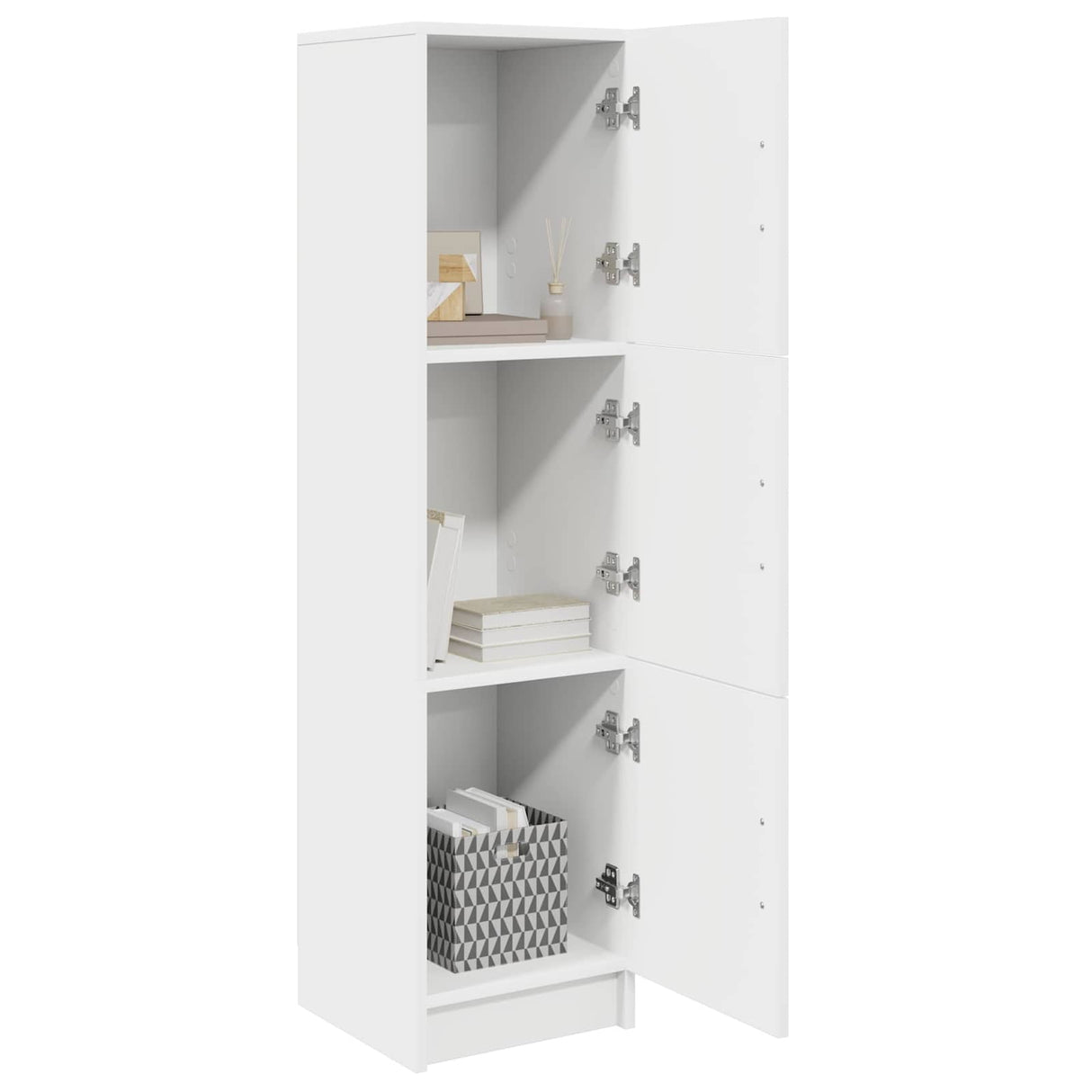 vidaXL Highboard Wit 31.5 x 32 x 122.5 cm