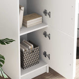 vidaXL Highboard Wit 31.5 x 32 x 122.5 cm
