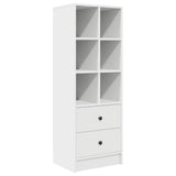vidaXL Highboard met lade Wit 45,5 x 34 x 127 cm