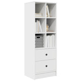 vidaXL Highboard met lade Wit 45,5 x 34 x 127 cm