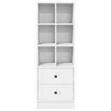 vidaXL Highboard met lade Wit 45,5 x 34 x 127 cm