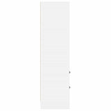 vidaXL Highboard met lade Wit 45,5 x 34 x 127 cm