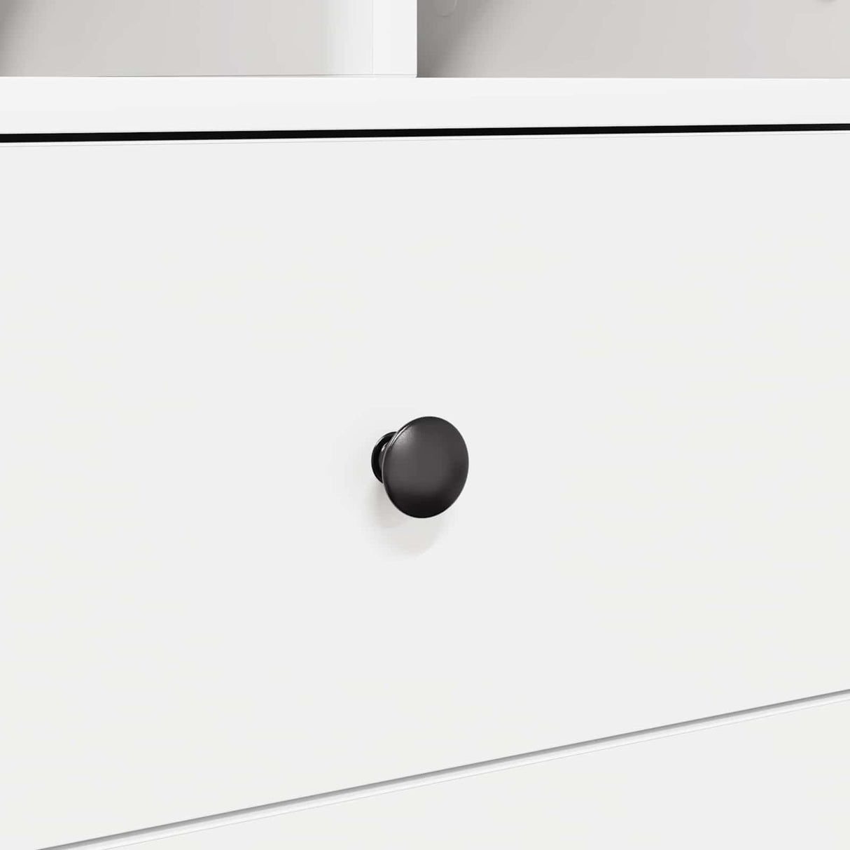 vidaXL Highboard met lade Wit 45,5 x 34 x 127 cm