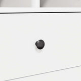 vidaXL Highboard met lade Wit 45,5 x 34 x 127 cm