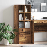 vidaXL Highboard met lade Wit 45,5 x 34 x 127 cm