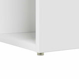 vidaXL Bureau met plank Wit 108 x 55 x 103.5 cm Bewerkt hout