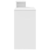 vidaXL Bureau met lade met plank Wit 106 x 41 x 88.5 cm Bewerkt hout