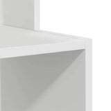 vidaXL Bureau met lade met plank Wit 106 x 41 x 88.5 cm Bewerkt hout