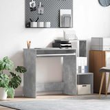 vidaXL Bureau met lade met plank Wit 106 x 41 x 88.5 cm Bewerkt hout