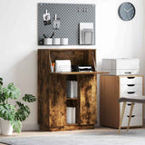 vidaXL Bureau met plank Wit 71.5 x 31.5 x 106.5 cm Bewerkt hout