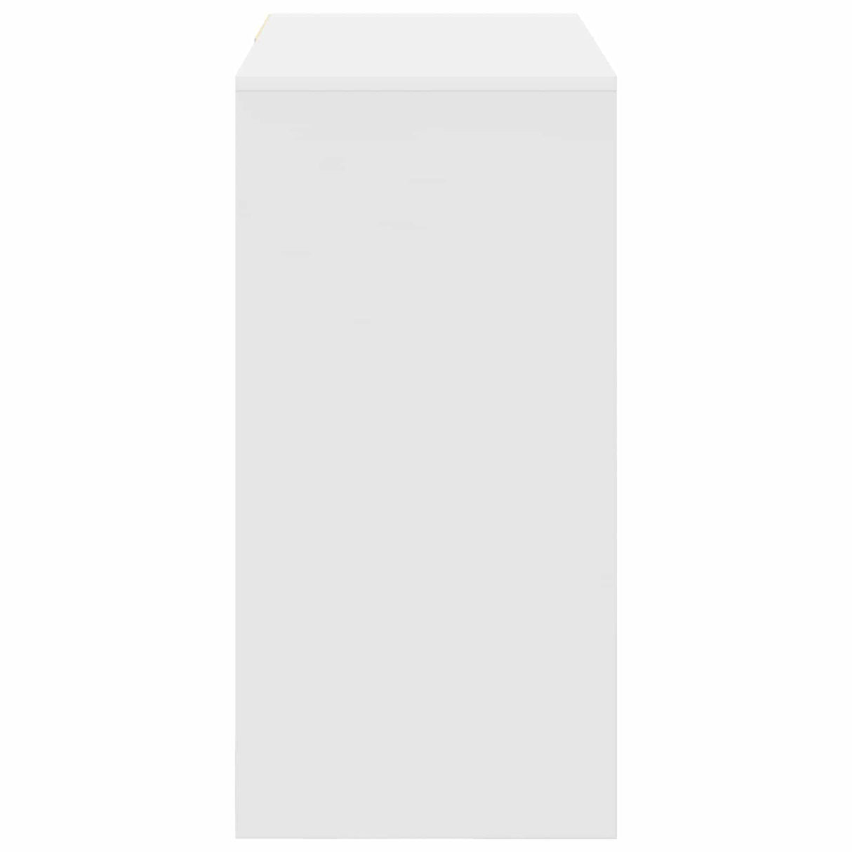 vidaXL Bureau met lade met opslag Wit 90 x 37.5 x 75 cm Bewerkt hout