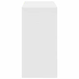 vidaXL Bureau met lade met opslag Wit 90 x 37.5 x 75 cm Bewerkt hout