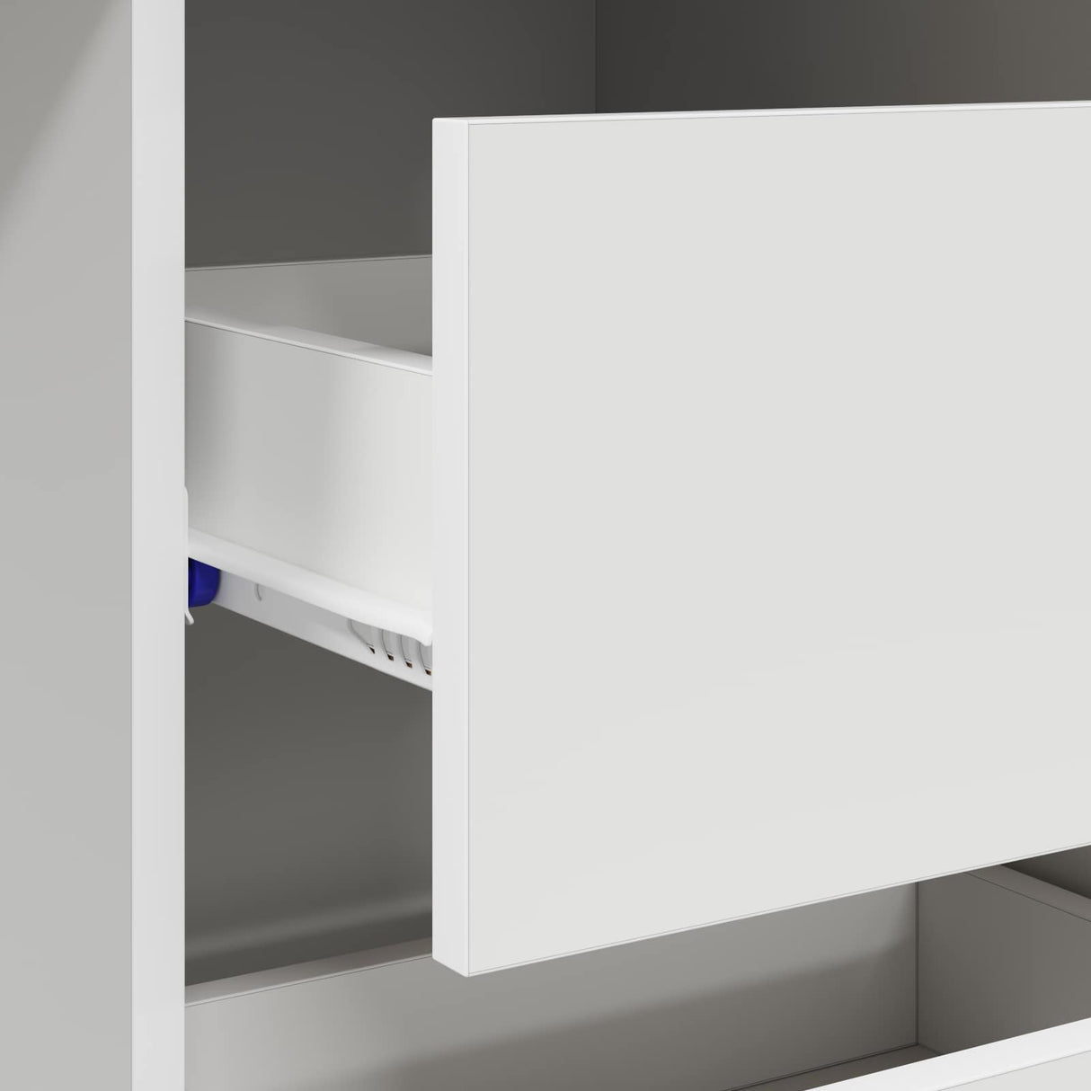 vidaXL Bureau met lade met opslag Wit 90 x 37.5 x 75 cm Bewerkt hout