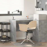 vidaXL Desk with Shelf Storage White 102x50x75 cm Engineered Wood