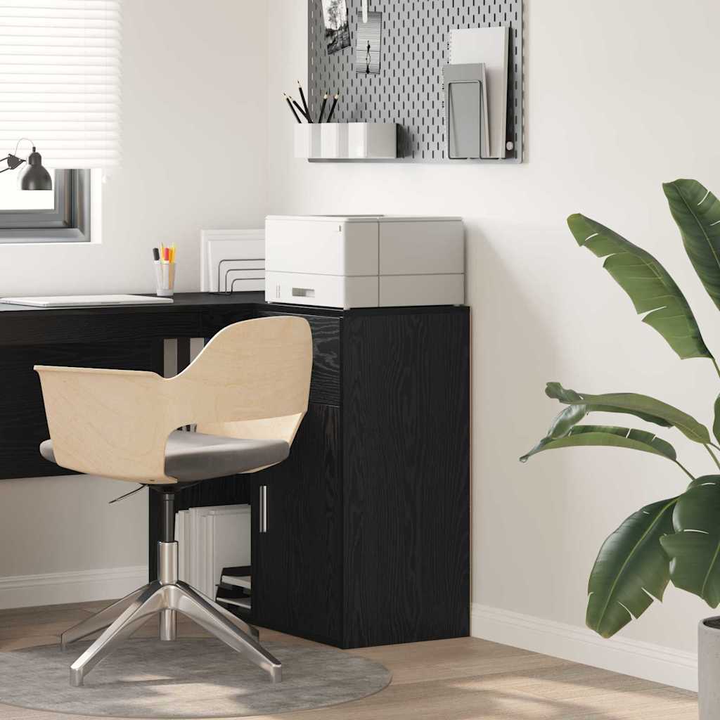 vidaXL Dressoir met lade Wit 38 x 34 x 75 cm