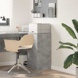 vidaXL Dressoir met lade Wit 38 x 34 x 75 cm