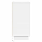 vidaXL LED Sideboard White 71 x 34.5 x 75 cm Engineered Wood