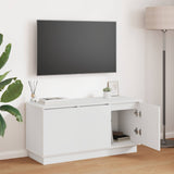 vidaXL TV Cabinet Black Oak 100 x 38 x 49 cm Engineered Wood