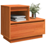 vidaXL Nachtkastje 60x34x51 cm massief grenenhout
